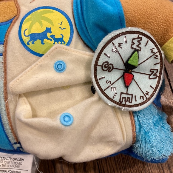 Go Diego Go Stuffed Pillow Plush Nickelodeon kids. Fun removable compass- NICE - Picture 4 of 6